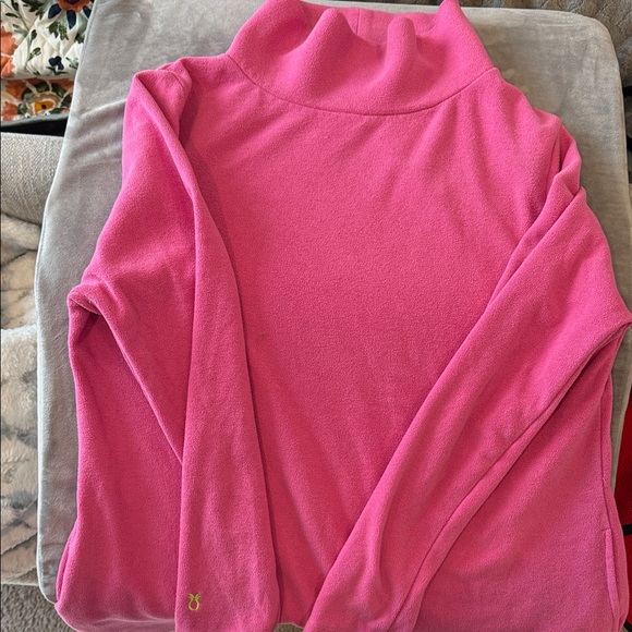 Dudley Stephens Tunic Length Pink Turtleneck - Picture 5 of 8